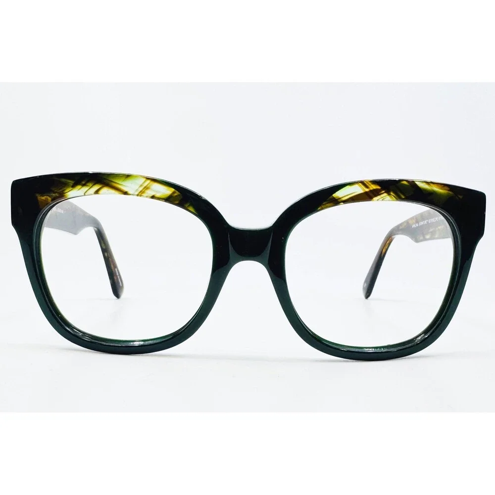 Kirkland Signature Glasses Womens Green KS Penelope Cat Eye 55-20-140